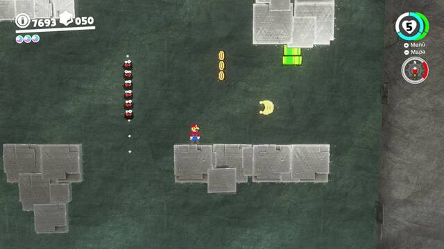 Super Mario Odyssey - Reino Luna - Energiluna 34