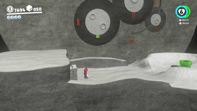 Super Mario Odyssey - Reino Luna - Energilunas 36 y 35 - Prueba