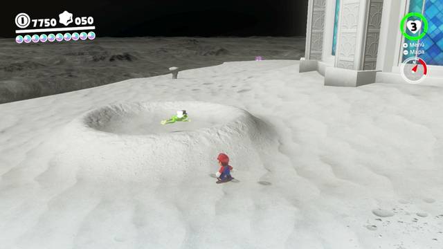 Super Mario Odyssey - Reino Luna - Energiluna 30 - Rana