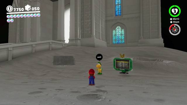 Super Mario Odyssey - Reino Luna - Energiluna 33 - Carrera de Koopas