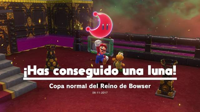 Super Mario Odyssey - Reino de Bowser - Energilunas 41 y 58 - Energiluna 41