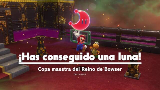 Super Mario Odyssey - Reino de Bowser - Energilunas 41 y 58 - Energiluna 58