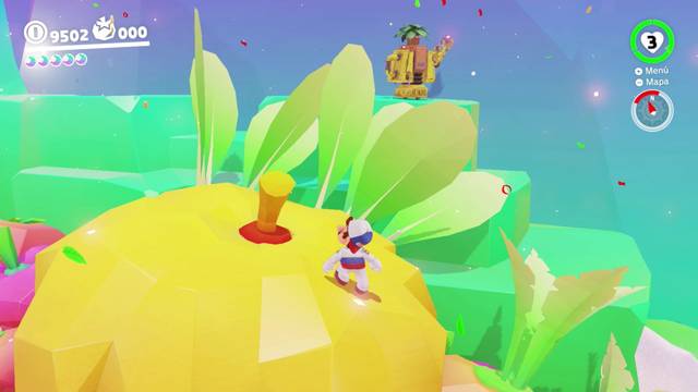 Super Mario Odyssey - Reino de los Fogones - Energiluna 52 - Mquina averiada