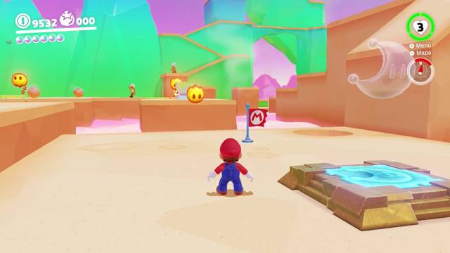 Super Mario Odyssey - Reino de los Fogones - Energiluna 50 - Hermanos de fuego