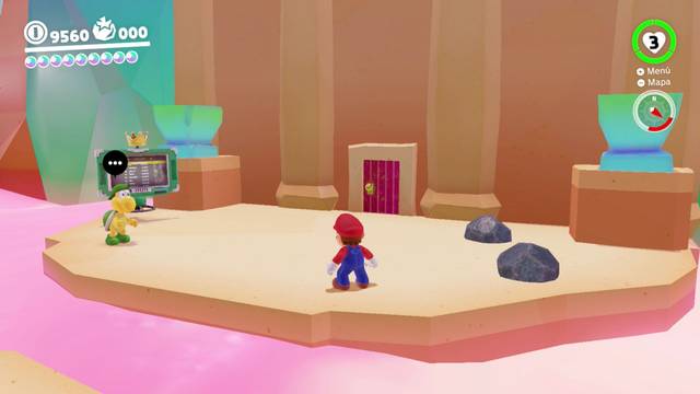 Super Mario Odyssey - Reino de los Fogones - Energilunas 55 y 62 - Koopa