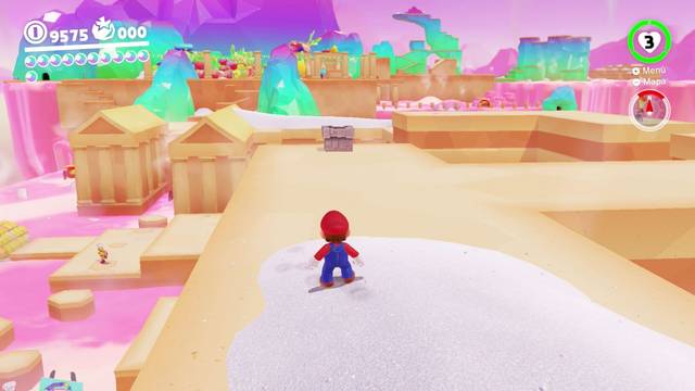 Super Mario Odyssey - Reino de los Fogones - Energilunas 68 y 67 - Pozo