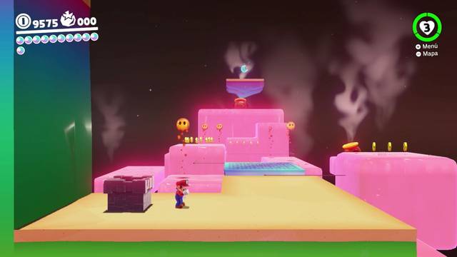 Super Mario Odyssey - Reino de los Fogones - Energilunas 68 y 67 - Prueba