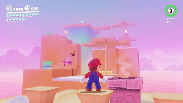 Super Mario Odyssey - Reino de los Fogones - Energilunas 63 y 64 - Prueba