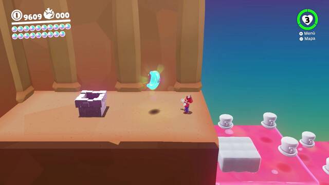 Super Mario Odyssey - Reino de los Fogones - Energilunas 66 y 65 - Energiluna 65