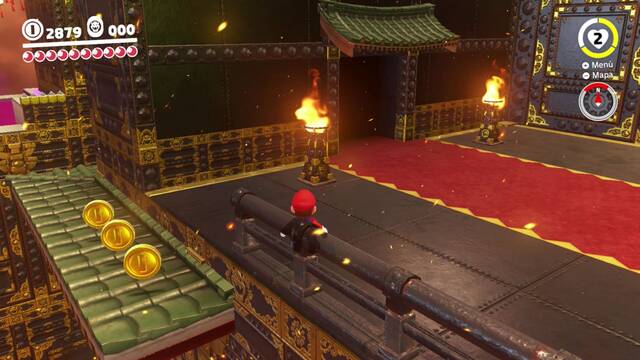 Super Mario Odyssey - Reino de Bowser - Energiluna 30 - Sala secreta