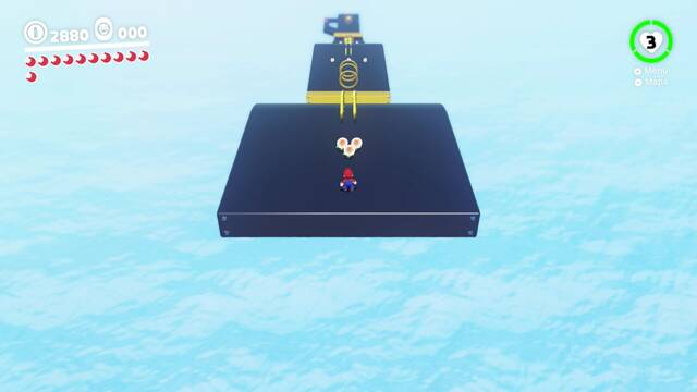 Super Mario Odyssey - Reino de Bowser - Energilunas 38 y 37 - Prueba de velocidad