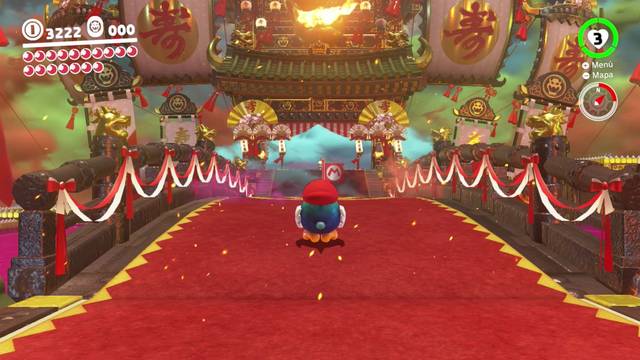 Super Mario Odyssey - Reino de Bowser - Energiluna 23 - Gran portón