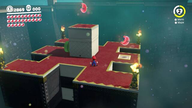 Super Mario Odyssey - Reino de Bowser - Energilunas 34 y 33