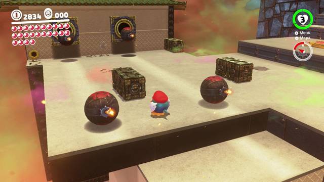 Super Mario Odyssey - Reino de Bowser - Energiluna 22 - Agujero