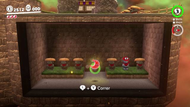 Super Mario Odyssey - Reino de Bowser - Energilunas 24 y 25 - Energiluna 25