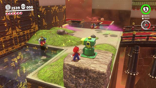 Super Mario Odyssey - Reino de Bowser - Energiluna 8 - Lago