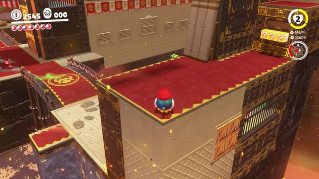 Super Mario Odyssey - Reino de Bowser - Energiluna 20 - Camino secreto