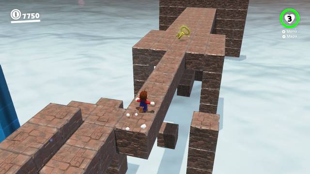 Super Mario Odyssey - Cara oculta de la luna - Energilunas 3 y 4 - Llave