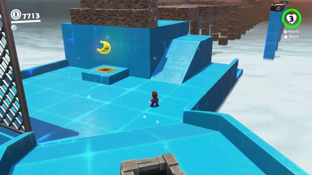 Super Mario Odyssey - Cara oculta de la luna - Energilunas 3 y 4 - Energiluna 3