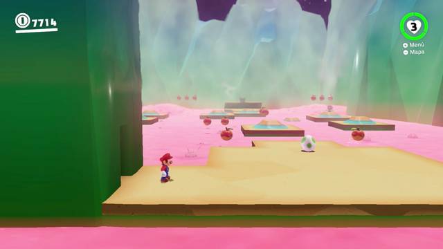 Super Mario Odyssey - Cara oculta de la luna - Energilunas 13 y 14 - Prueba