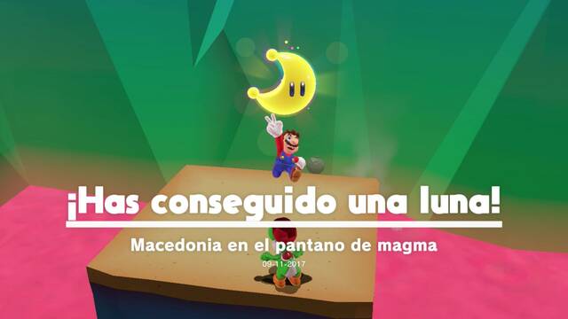 Super Mario Odyssey - Cara oculta de la luna - Energilunas 13 y 14 - Energiluna 14