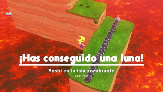 Super Mario Odyssey - Cara oculta de la luna - Energilunas 11 y 12 - Energiluna 11