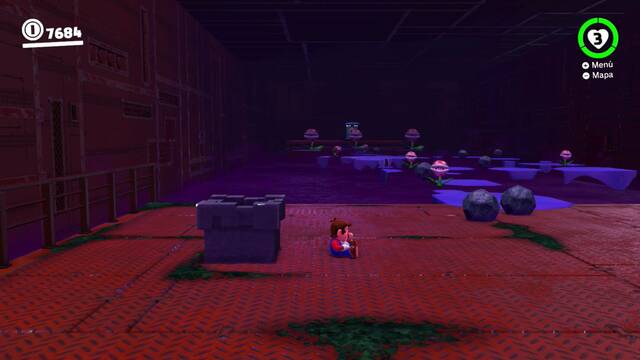 Super Mario Odyssey - Cara oculta de la luna - Energilunas 6 y 5 - Prueba