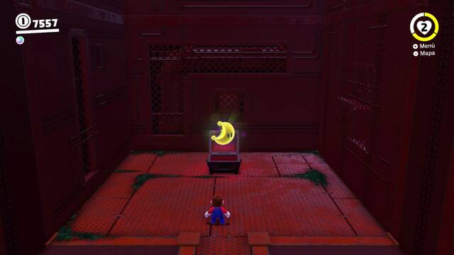 Super Mario Odyssey - Cara oculta de la luna - Energilunas 6 y 5 - Energiluna 6