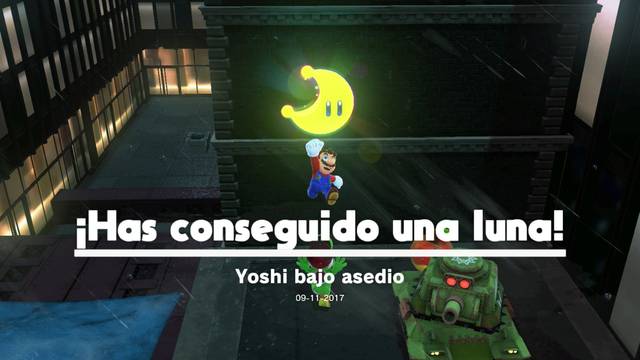 Super Mario Odyssey - Cara oculta de la luna - Energilunas 9 y 10 - Energiluna 9