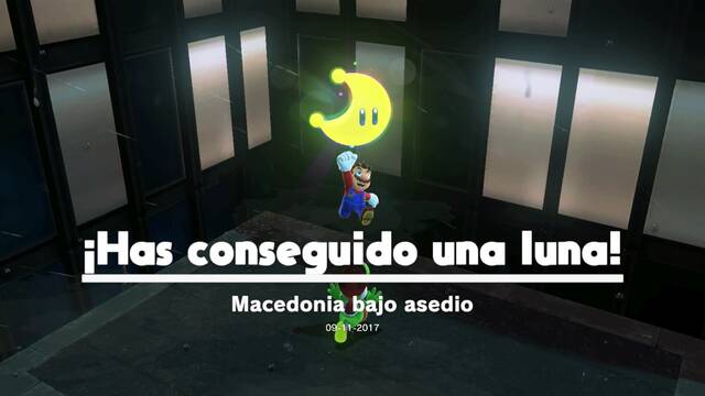 Super Mario Odyssey - Cara oculta de la luna - Energilunas 9 y 10 - Energiluna 10