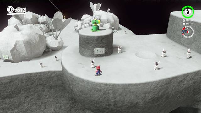 Super Mario Odyssey - Cara oculta de la luna - Energiluna 20 - Pista artística