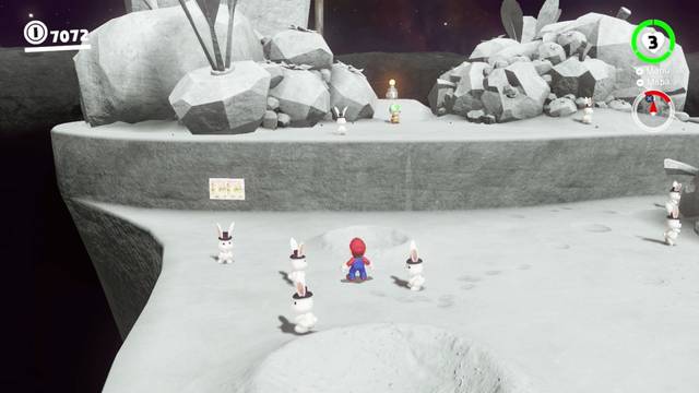 Super Mario Odyssey - Cara oculta de la luna - Energiluna 22 - Pista artística