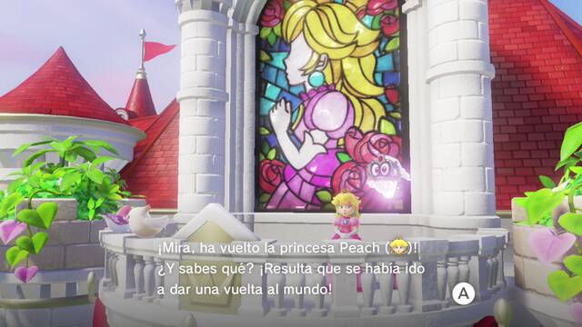 Super Mario Odyssey - Reino Champin - Energiluna 43 - Princesa Peach