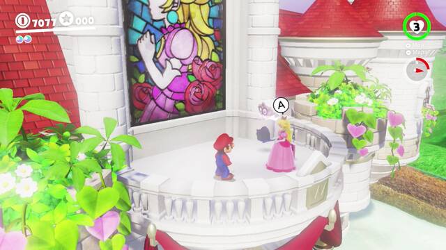 Super Mario Odyssey - Reino Champin - Energiluna 43 - Princesa Peach