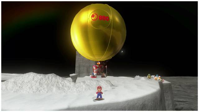 Super Mario Odyssey - Conseguir el 100% - Vela de la Odyssey dorada por conseguir el 100%