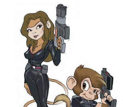 LQPS - Ilustraciones de Agent 9 de Blue Tongue - 