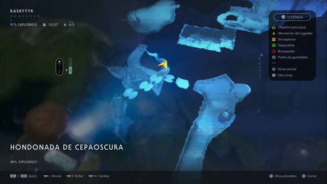 Star Wars Jedi: Fallen Order - Ecos en Kashyyyk - Tierras Sombrias Sagradas