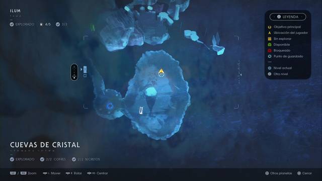 Star Wars Jedi: Fallen Order - Ecos en Ilum - Busqueda de cristales