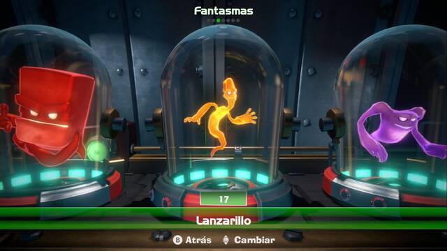 Luigi's Mansion 3 - Fantasmas - Lanzarillo