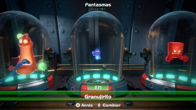 Luigi's Mansion 3 - Fantasmas - Granujirito