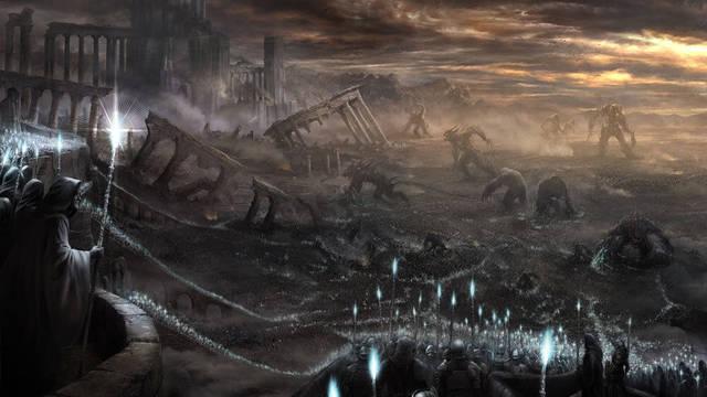 Demon's Souls - Arte conceptual / Diseños de criaturas -