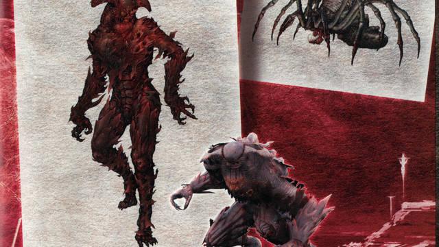 Demon's Souls - Arte conceptual / Diseños de criaturas -