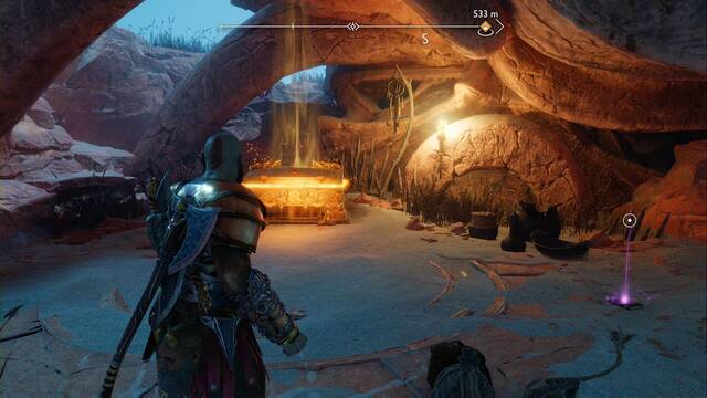 Cofre legendario #6 en Los Yermos