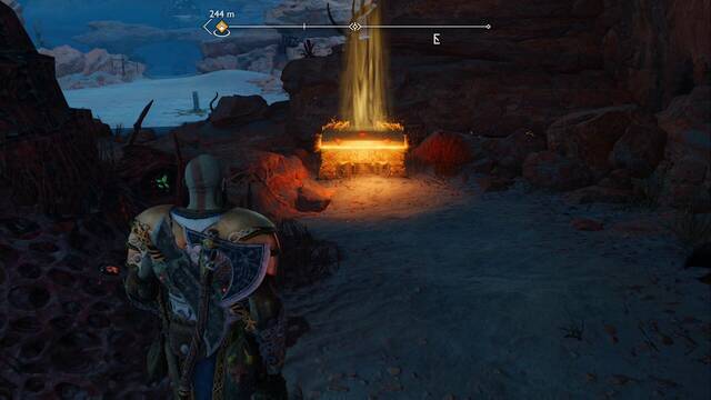 Cofre legendario #11 en Las arenas prohibidas