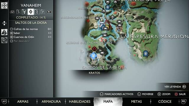 Cofre de las nornas #3 en Saltos de la diosa