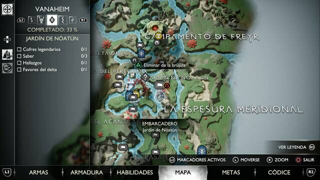 Cofre legendario #7 en Jardn de Natn - Cofre legendario #7 en Jardin de Noatun