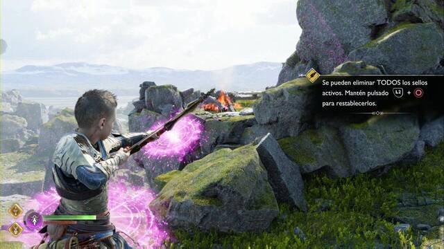 Cofre legendario #1 en Llanuras de Ida - Punto desde el que crear la cadena