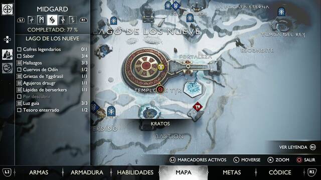 Cuervo de Odn #6 en Lago de los Nueve - Cuervo de Odn #6 en Lago de los Nueve