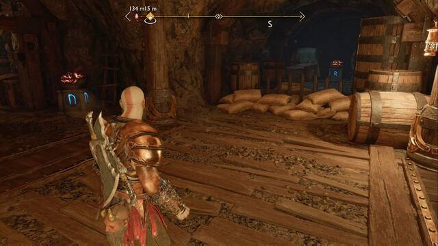 Cofre de las nornas #8 en Túneles de Myrkr - Primer y segundo brasero