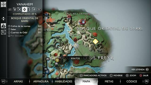Cofre legendario #9 en Campamento de Freyr